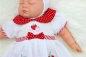 Preview: Mädchen Outfit 2-tlg. "Erdbeere"