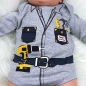 Preview: Jungen Outfit 3-tlg. "Handwerker"