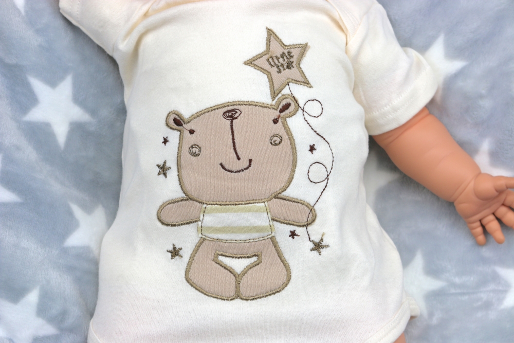 Preview: body suits 3 piece set bear Little Star