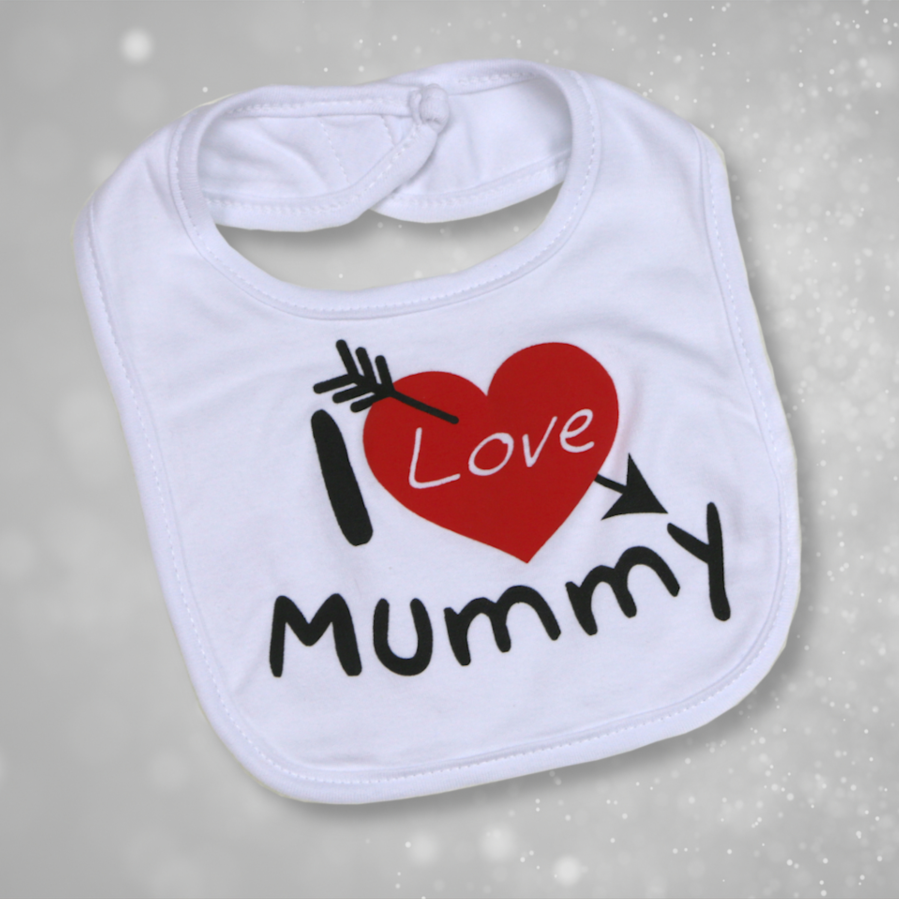 Lätzchen "I Love Mummy"