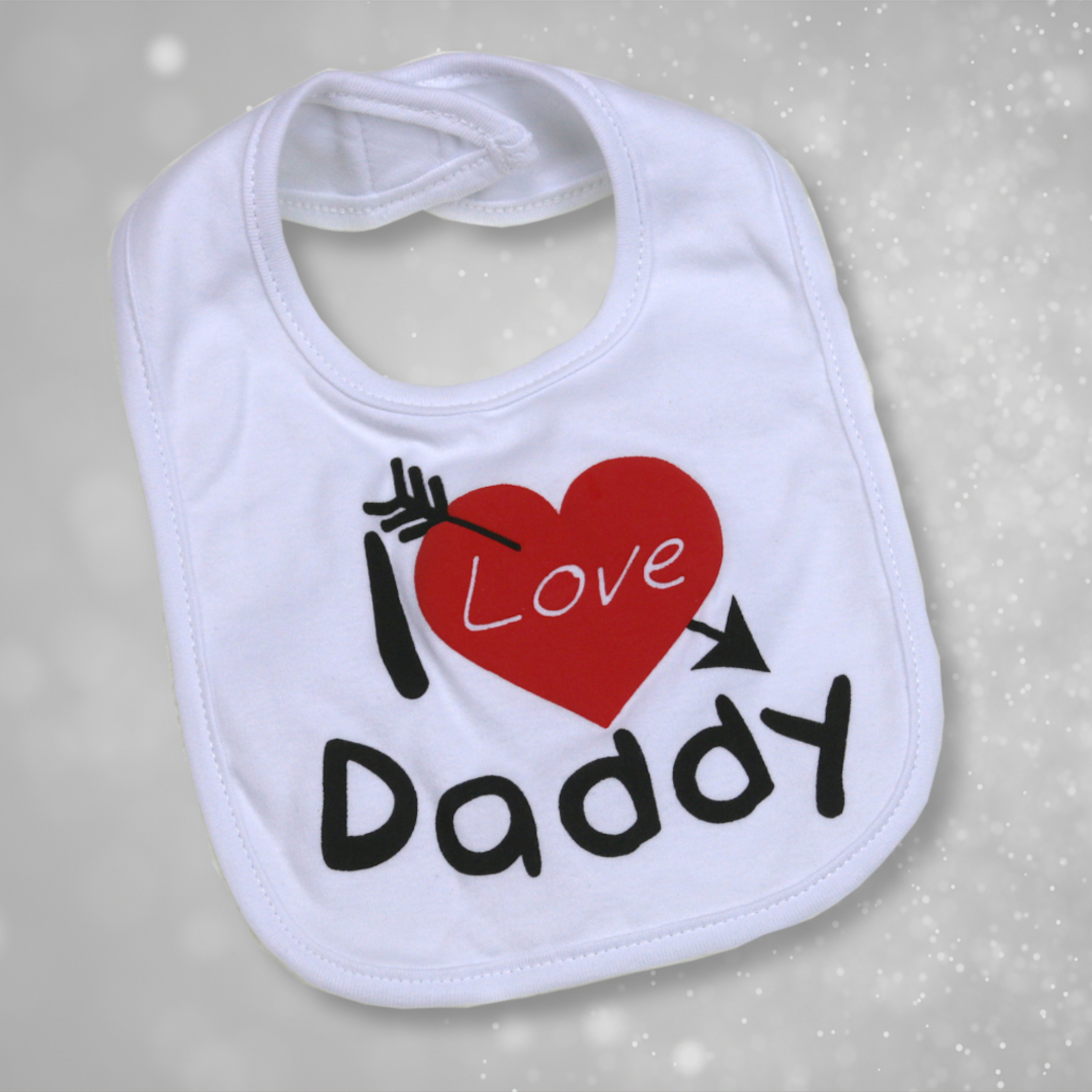 Bib "I Love Daddy"